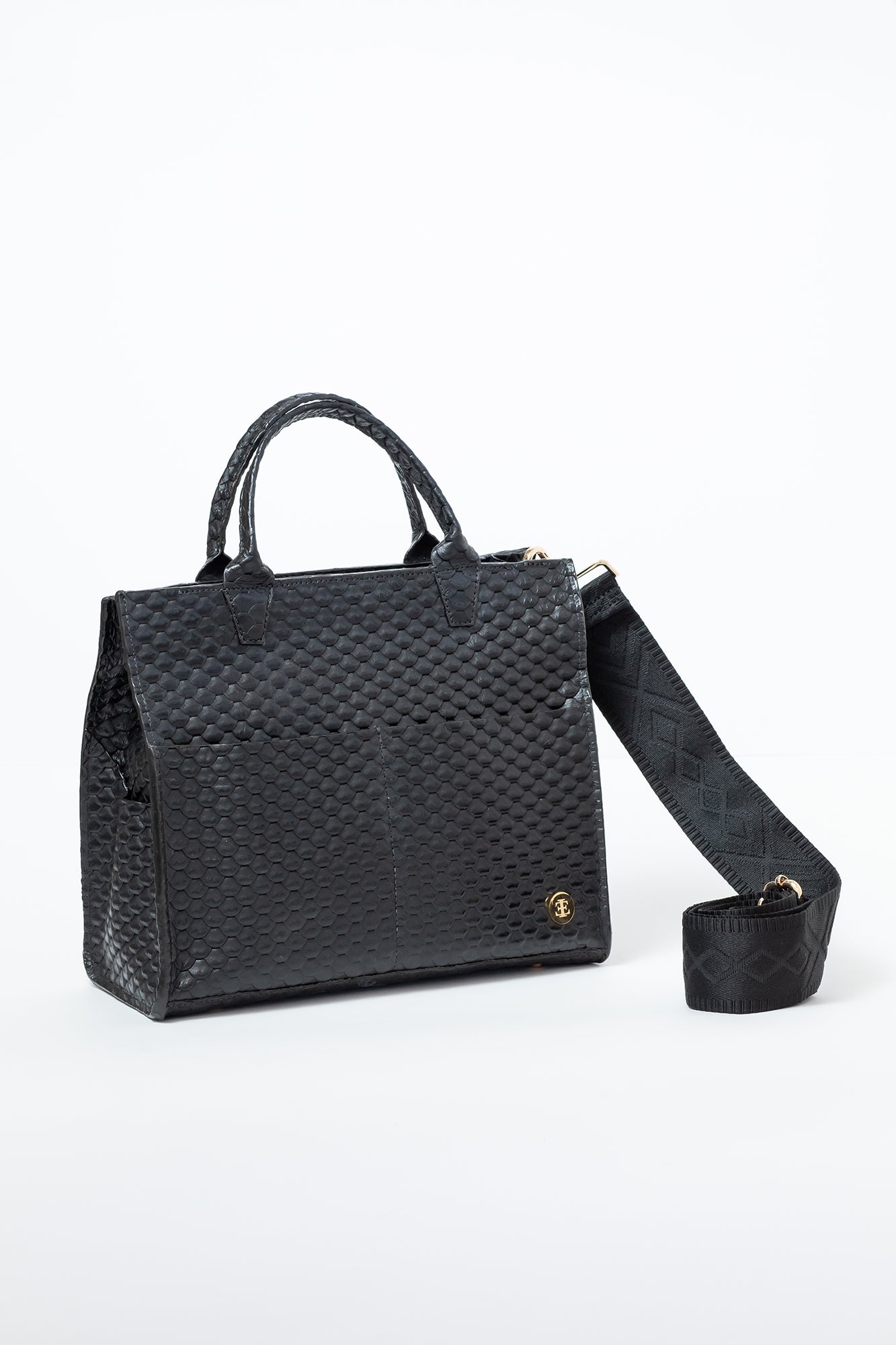 Sienna Mini Black Handle Tote