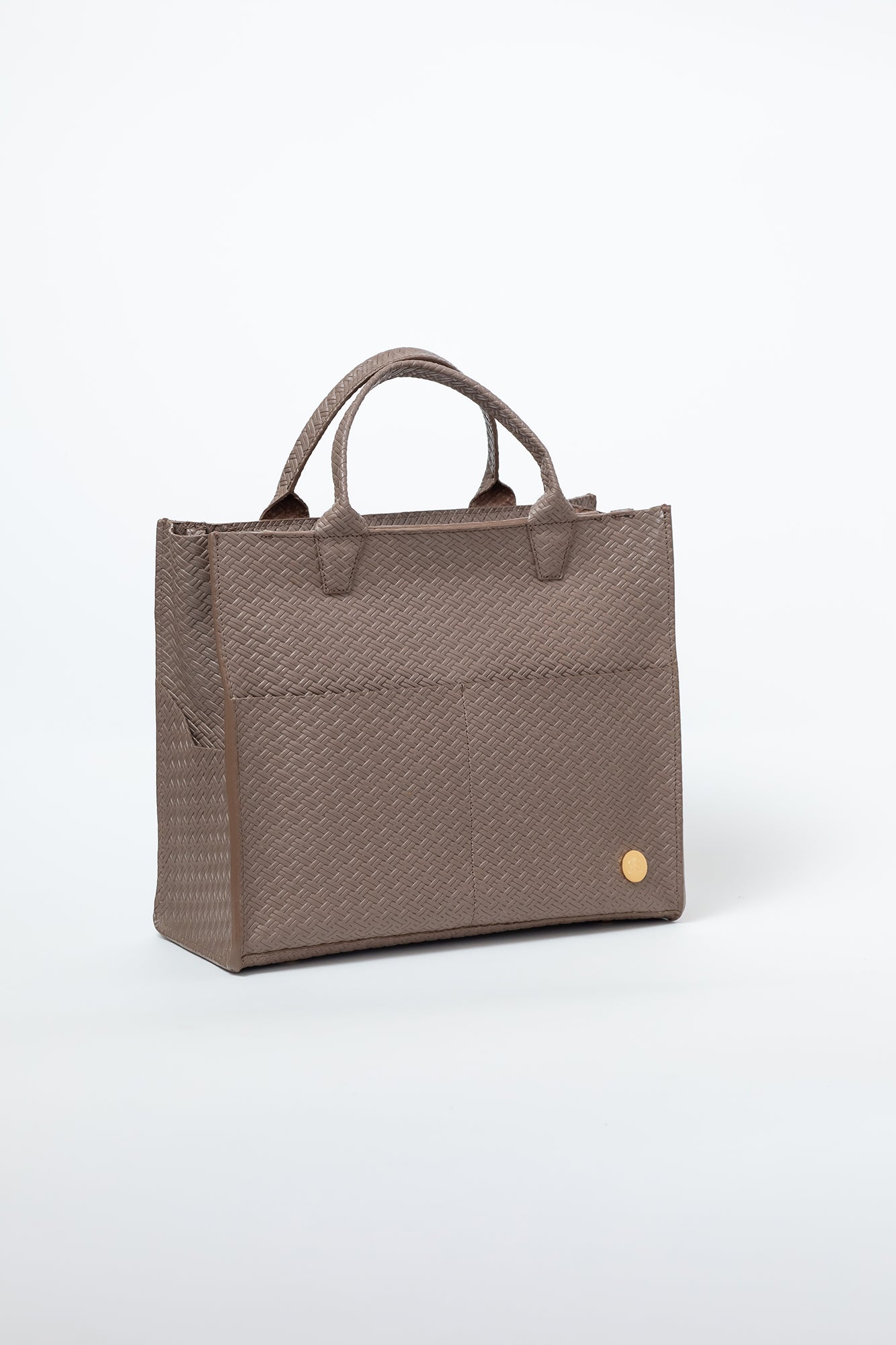 Sienna Mini Mocha Mousse Handle Tote