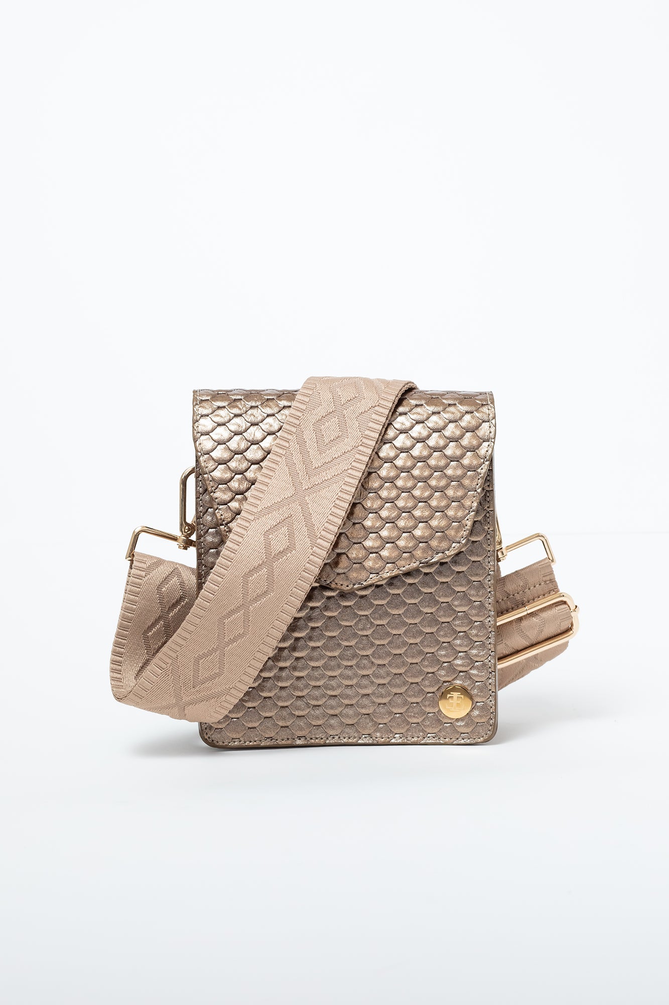 Patty - Bronze Crossbody Bag