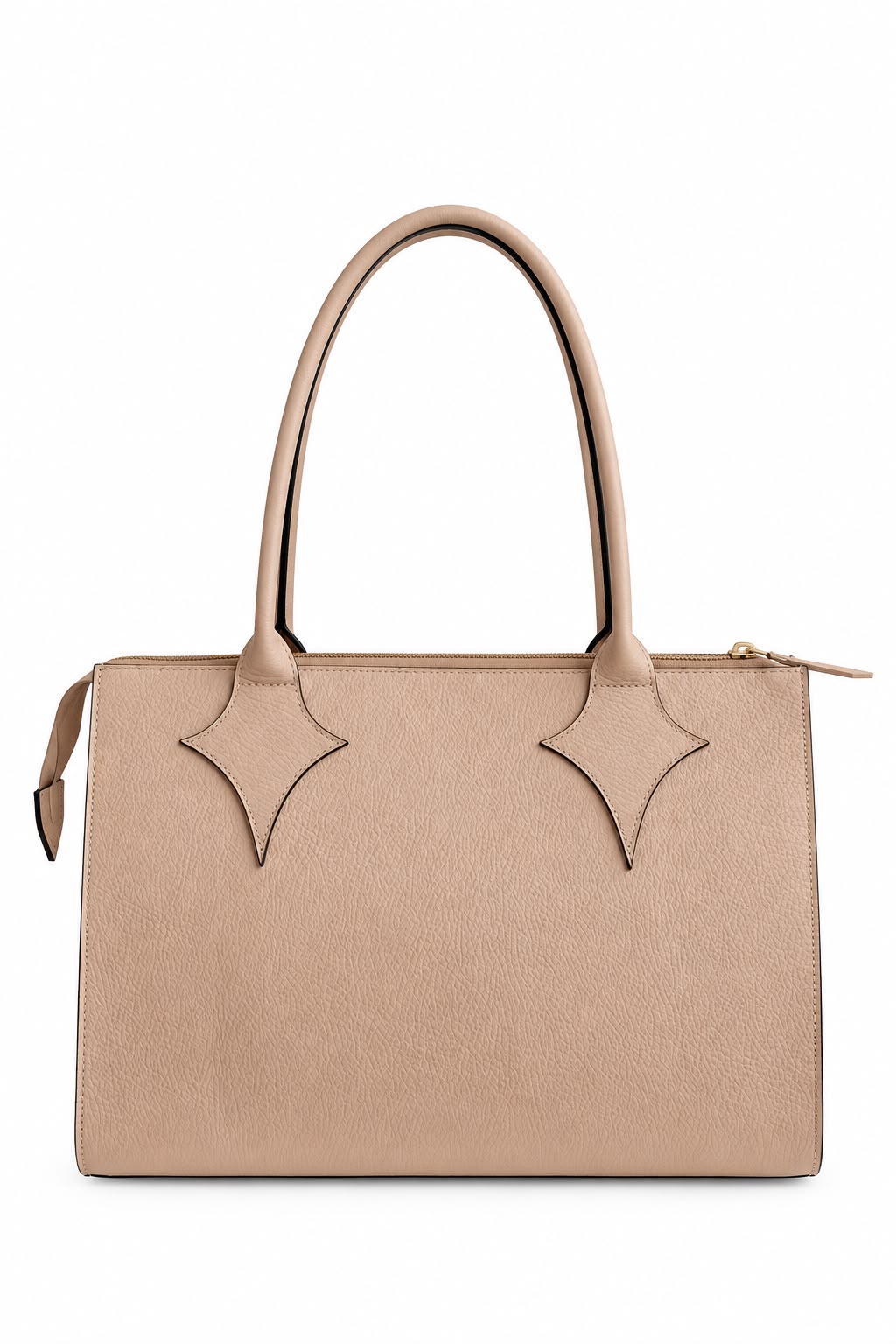 Grace - Nude Leather Tote Bag