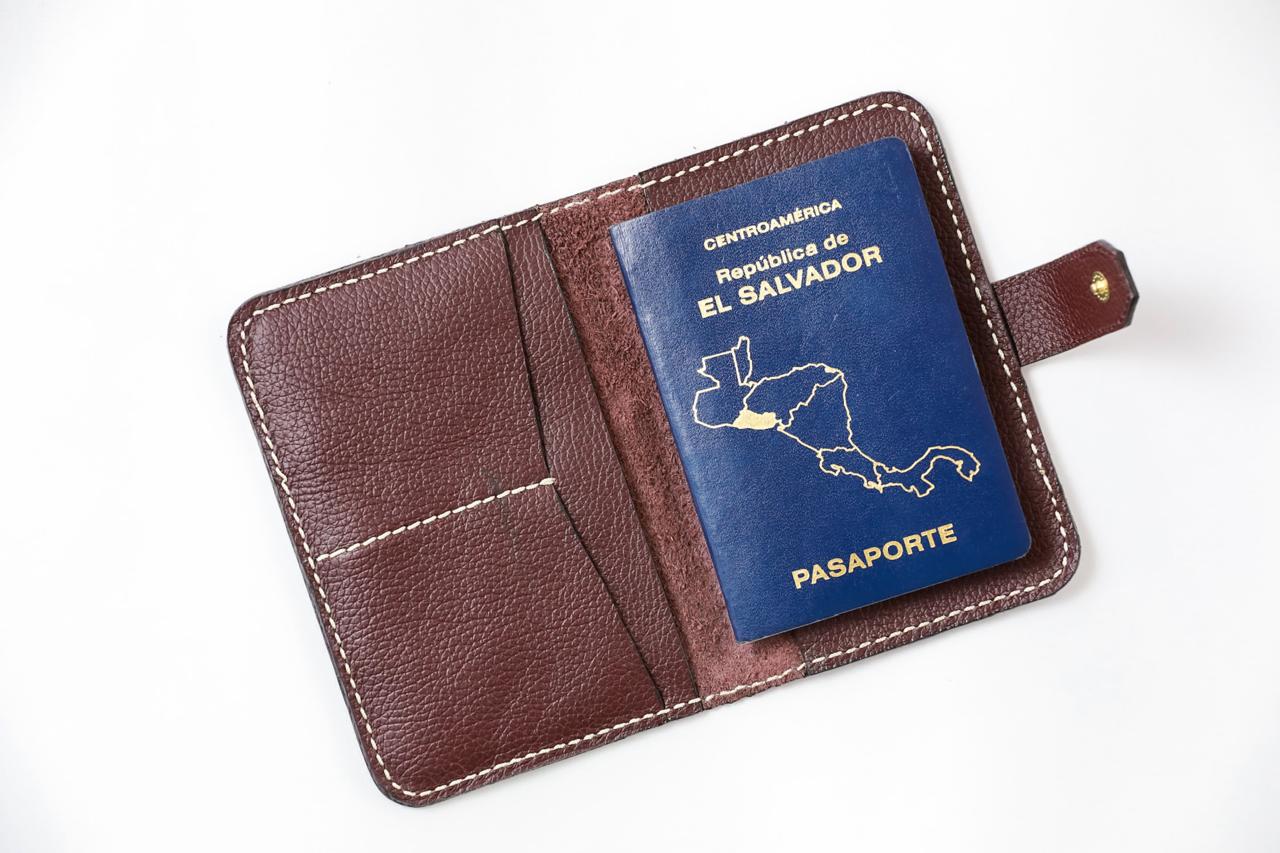 Passport Holder - BURGUNDY