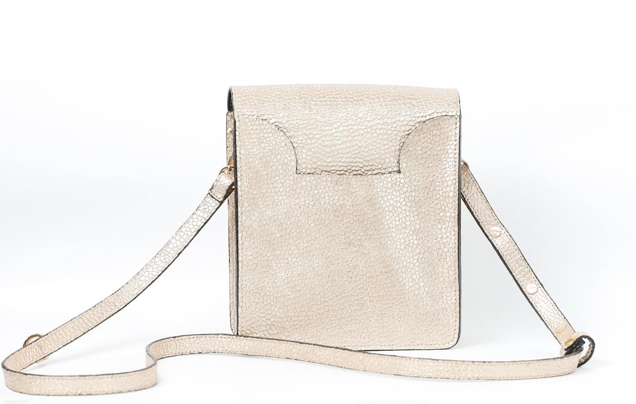 Patty - Gold Crossbody Bag