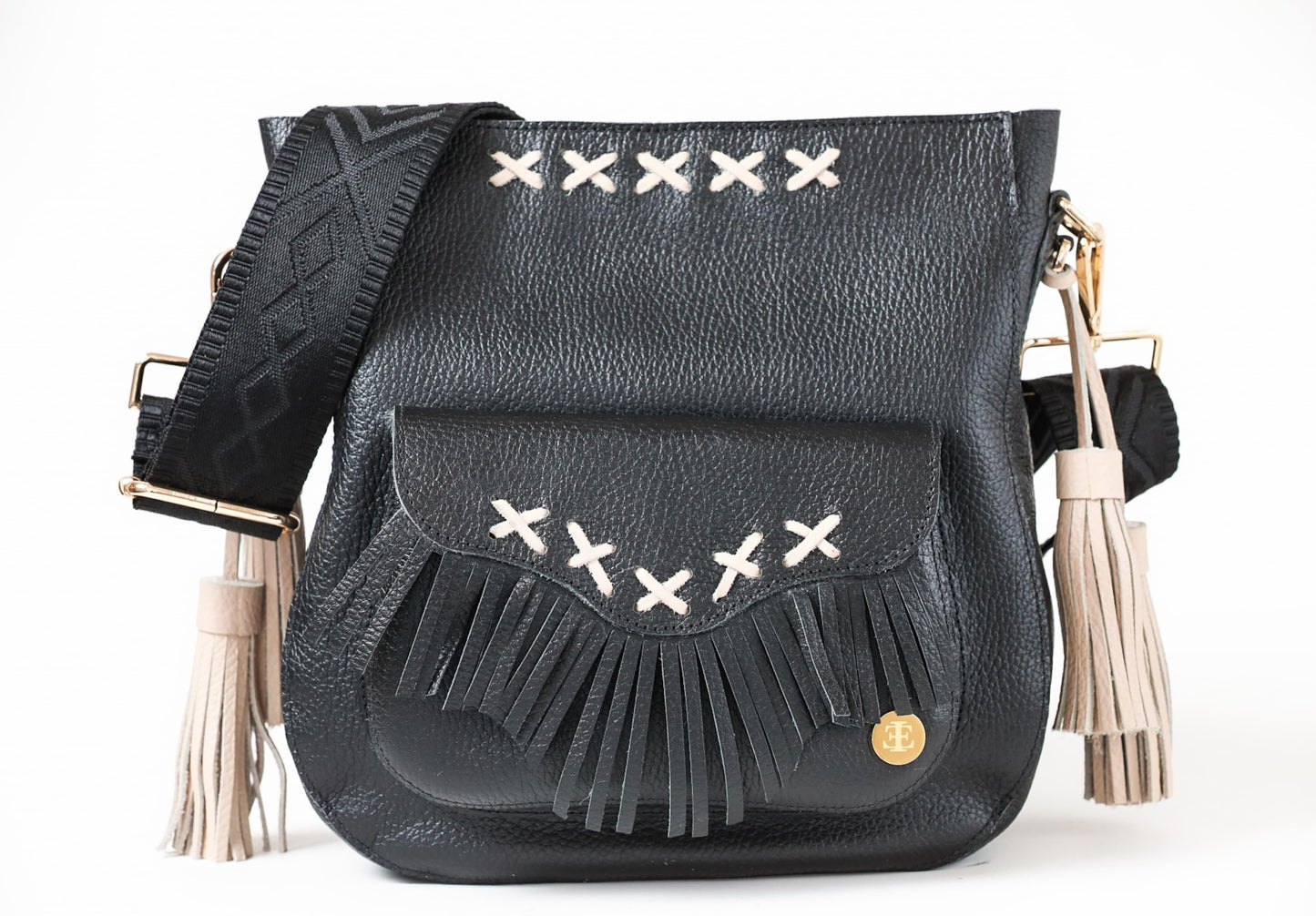 María X - Black Crossbody Bag