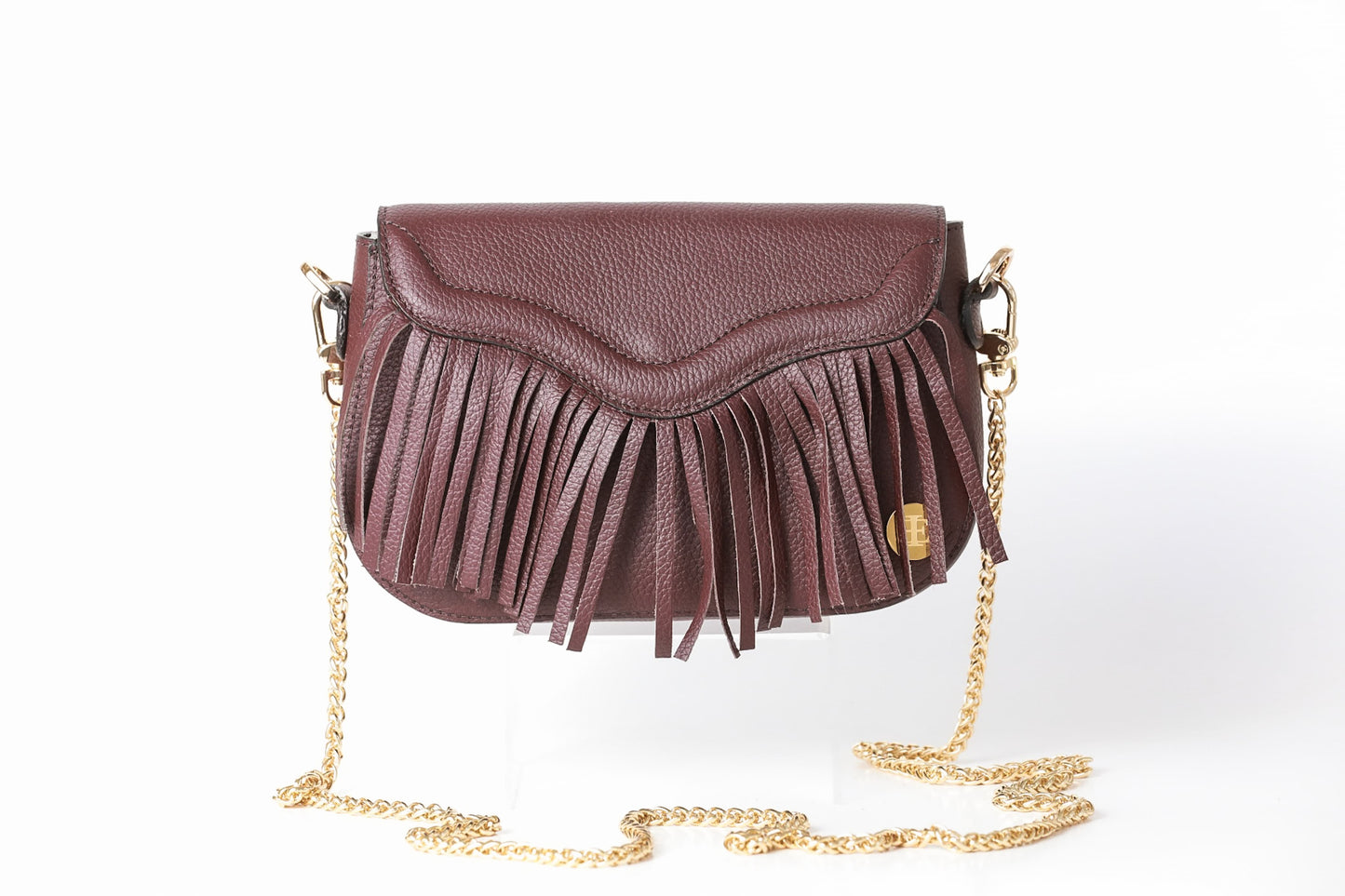 Maria Mini - Burgundy Crossbody Bag