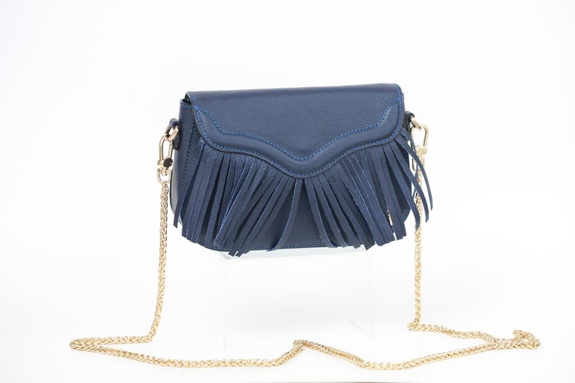 Maria Mini - Navy Blue Crossbody Bag
