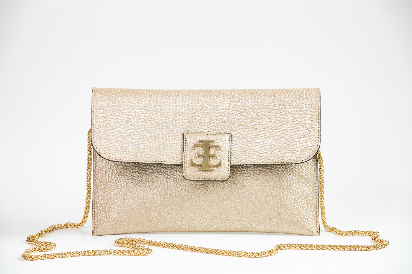 Elisa - Gold Clutch