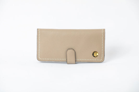 Women XL Wallet - Taupe Small Leather Goods