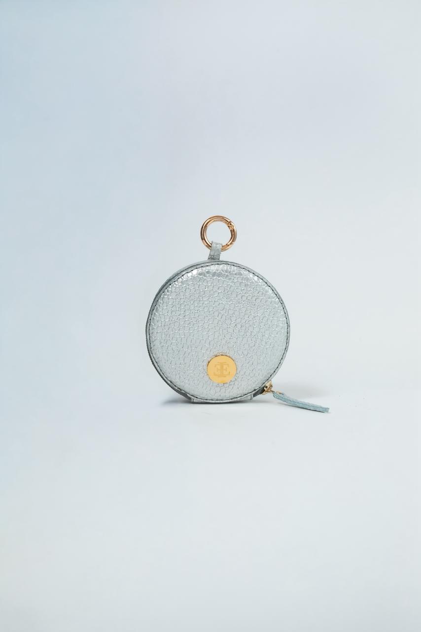 Bag Charm - Silver Small Leather Goods