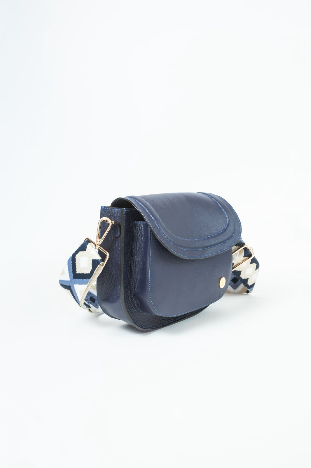 Monica Crossbody Bag - Navy Blue