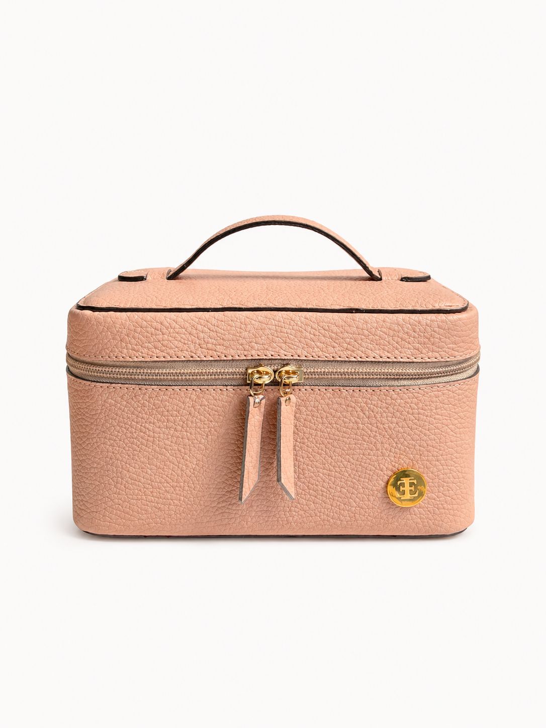 MIA Leather Makeup Bag - Rose