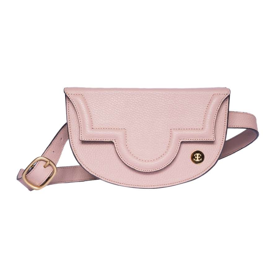 FIFI - Rose Belt Bag- Eva Innocenti - Leather Luxury Bags. Handmade in El Salvador.