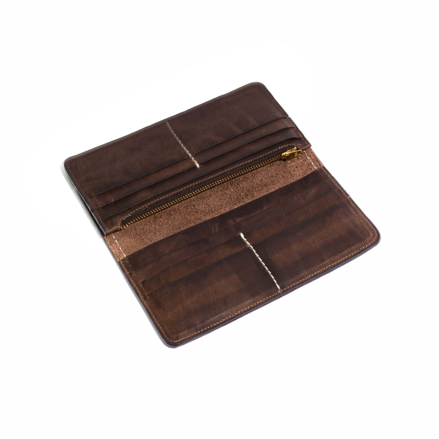 Men Large Wallet - Chocolate Small Leather Goods