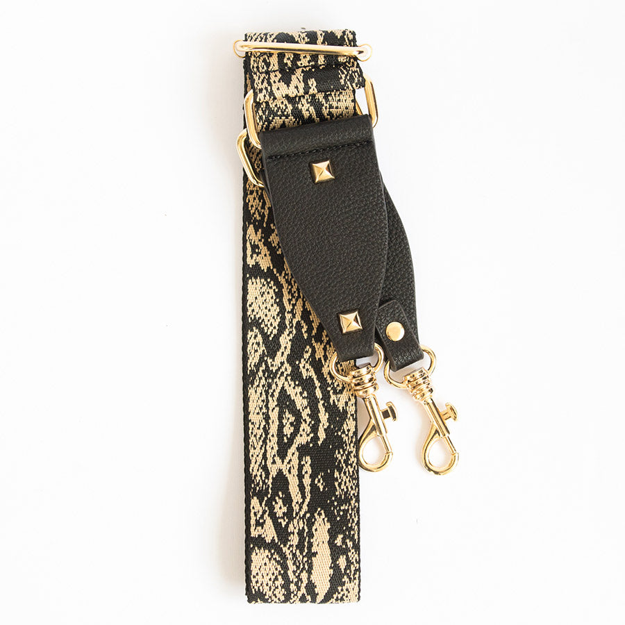 Snake - Strap- Eva Innocenti - Leather Luxury Bags. Handmade in El Salvador.