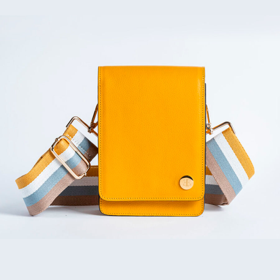 Cami 2.0 - Yellow Gold Crossbody Bag