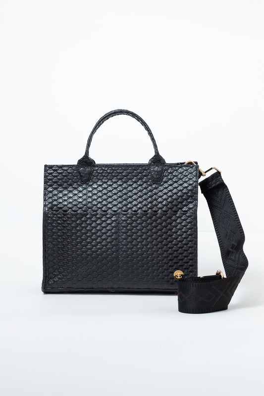 Sienna Mini Black Handle Tote