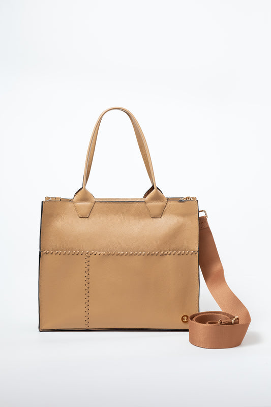 Sienna Travel – Camel Handle Tote