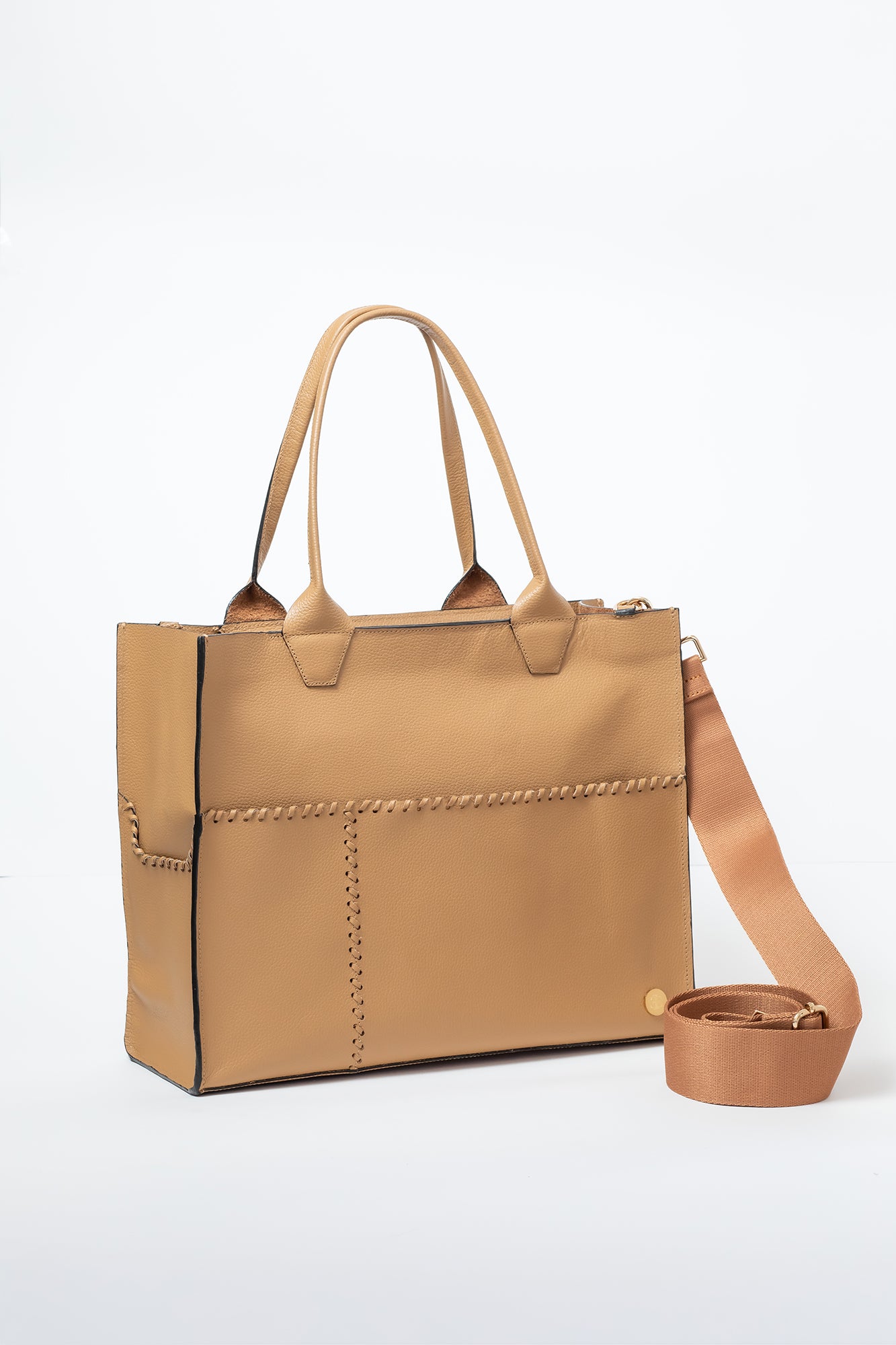 Sienna Travel – Camel Handle Tote
