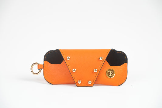 Sunglasses case - Orange Small Leather Goods