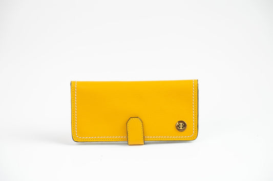 Women XL Wallet - Yellow Small Leather Goods