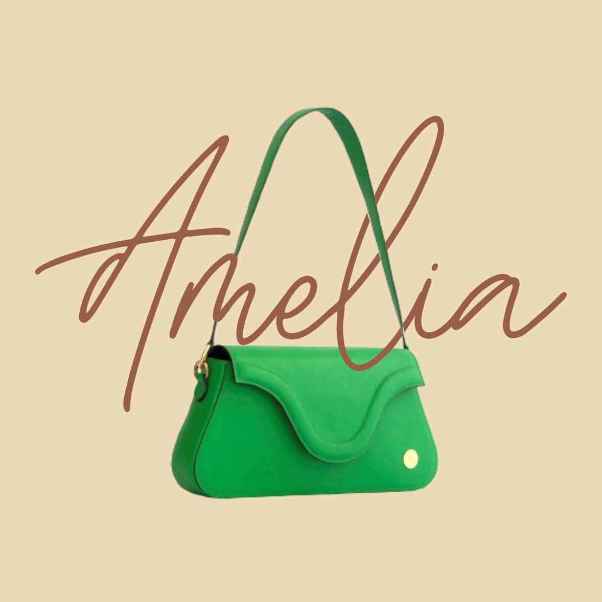 Amelia - Green Shoulder Bag