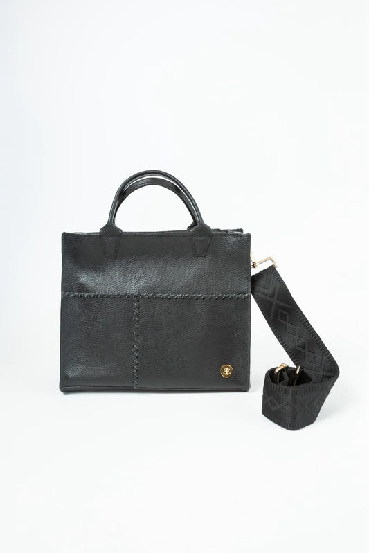 Sienna Mini Black - Black Handle Tote