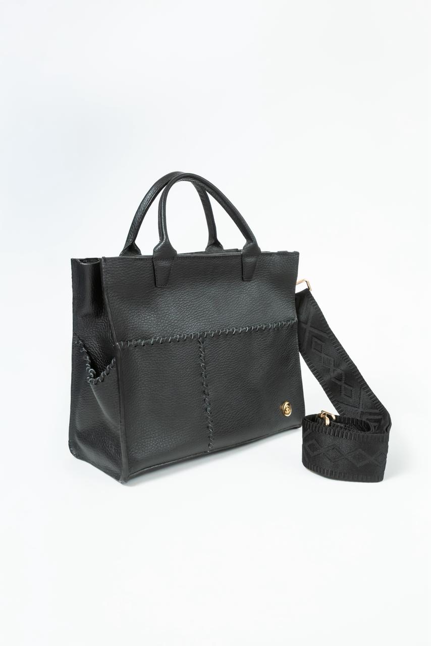Sienna Mini Black - Black Handle Tote