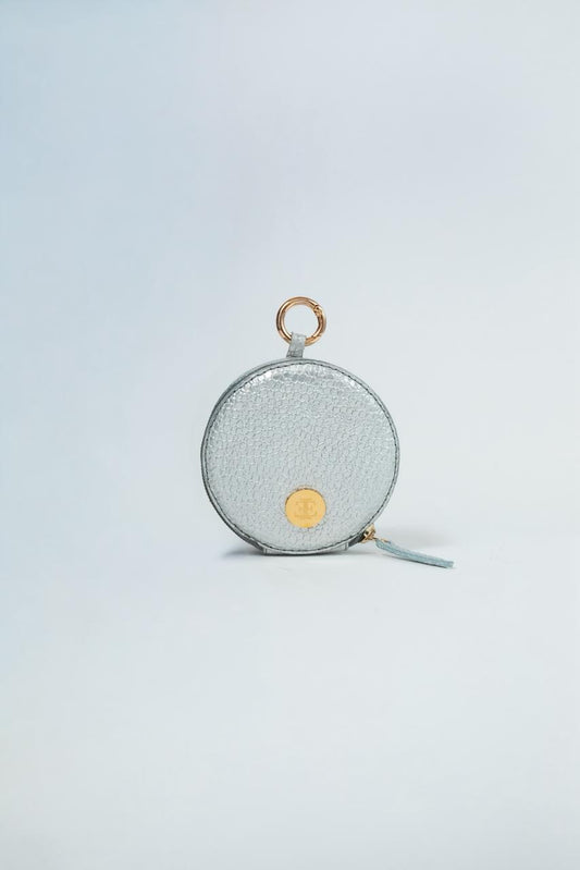 Bag Charm - Silver Small Leather Goods