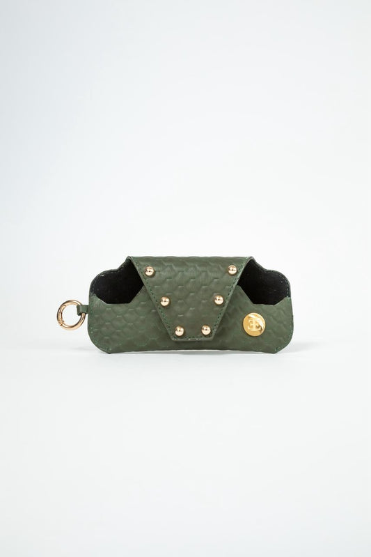 Sunglasses case - Olive Green Small Leather Goods