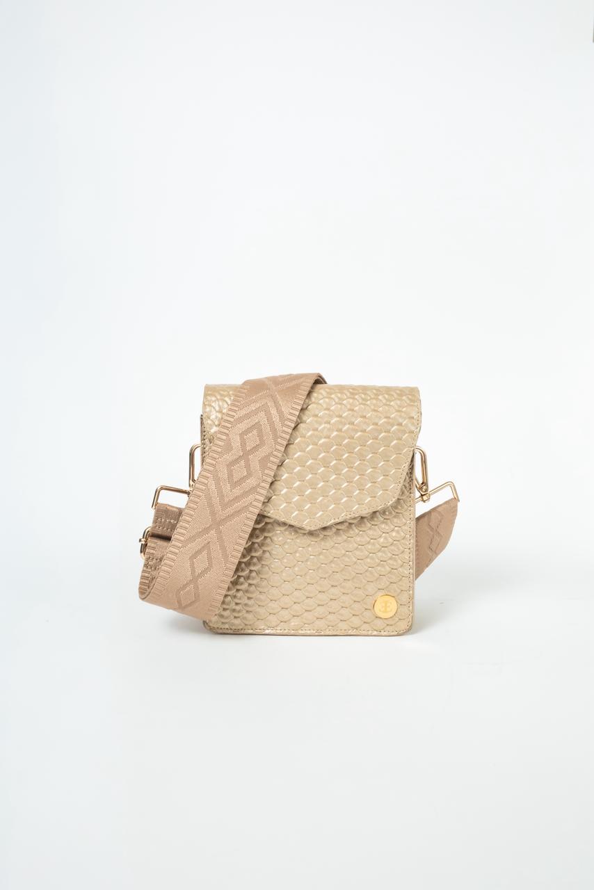 Patty - Gold Crossbody Bag