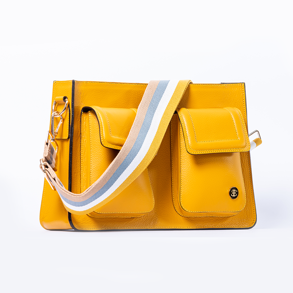 Mini Keley Bag - Yellow Gold Crossbody Bag