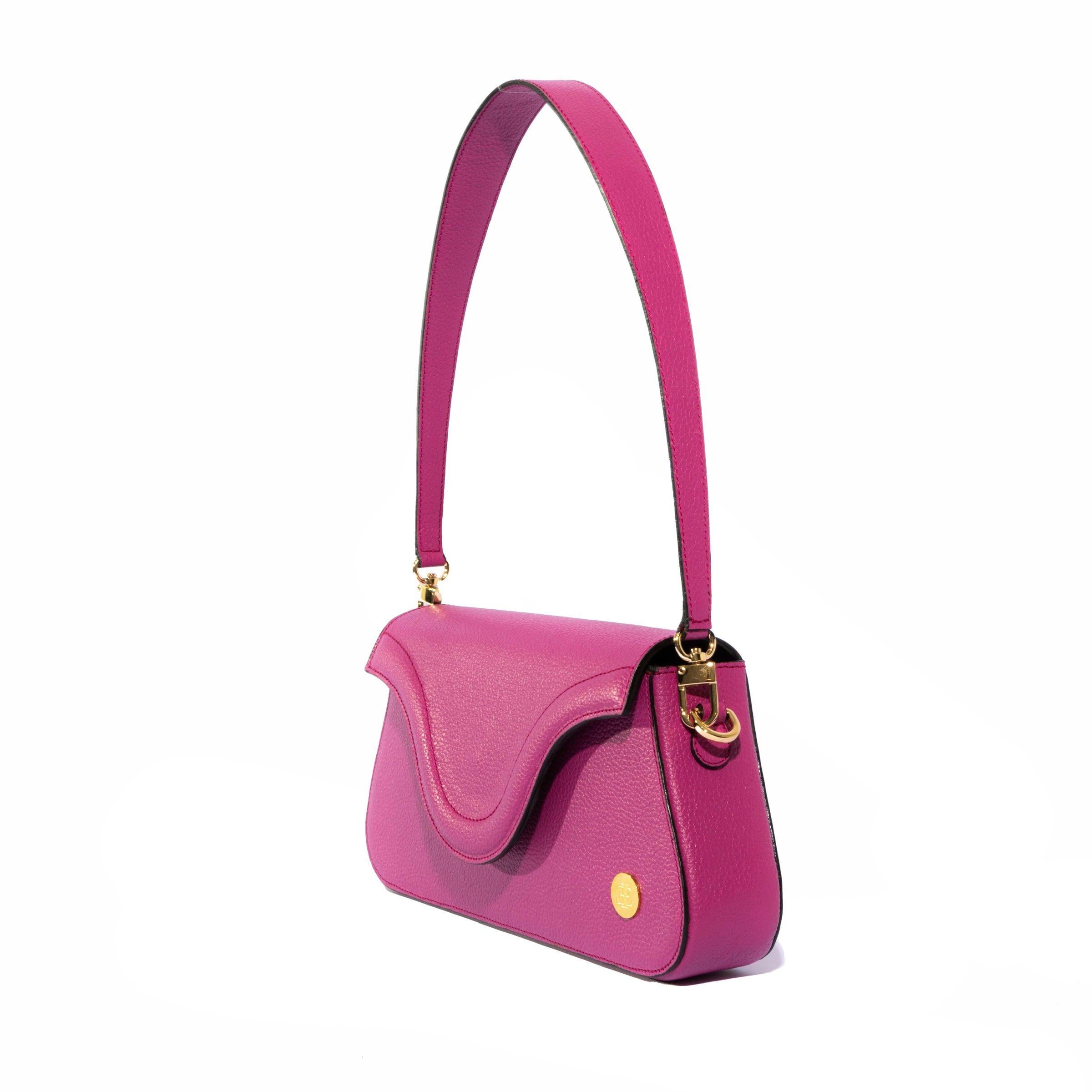 Hot pink shoulder on sale bag