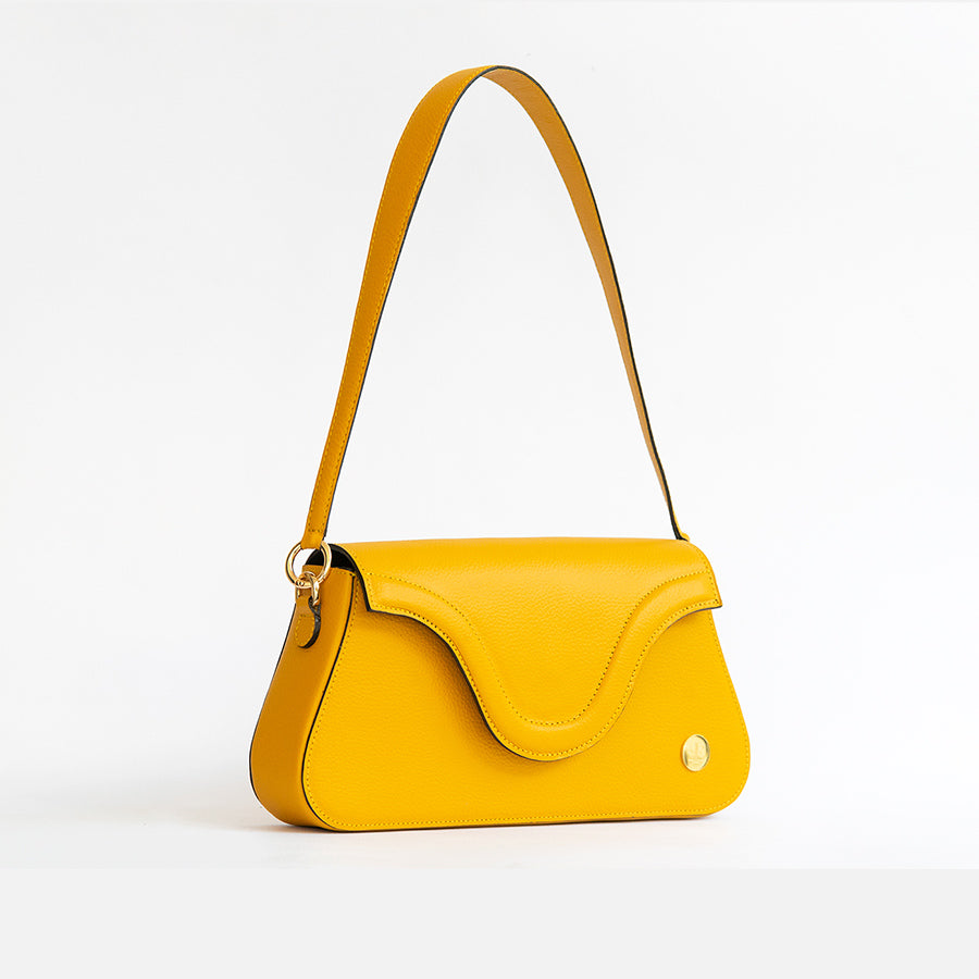 Amelia - Yellow Shoulder Bag
